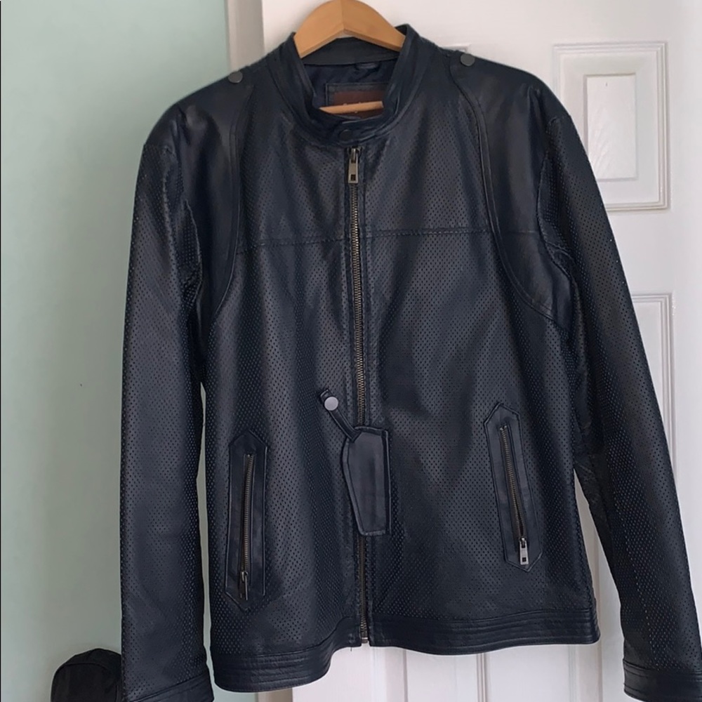 Leather jacket
